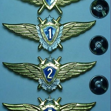 Знак классности военный летчик ВВС